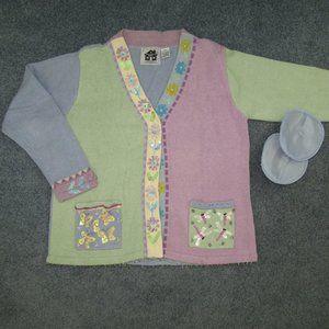 STORYBOOK KNITS Sweater CARDIGAN Size M
